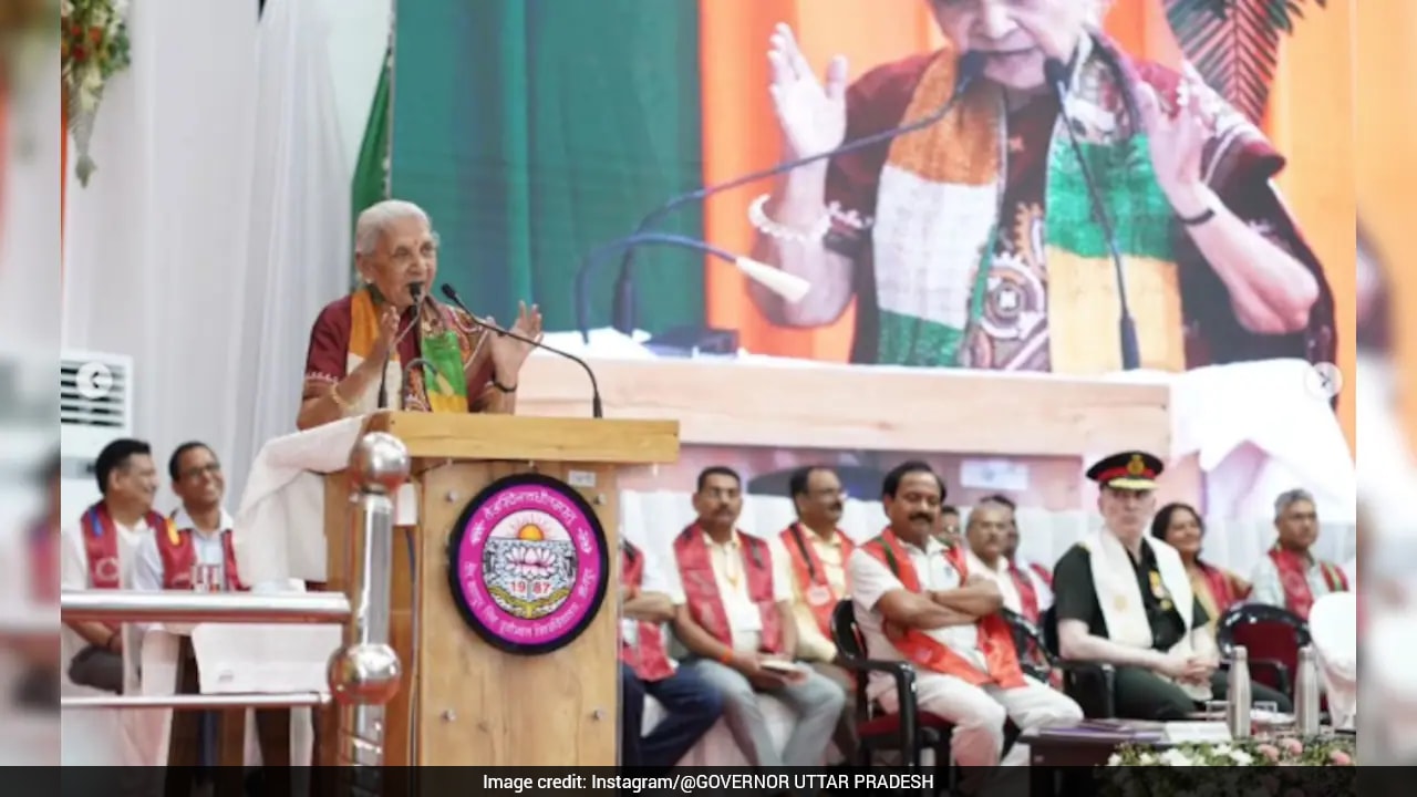 UP Governor Urges Boys To Take Inspiration From Girls' Education Success