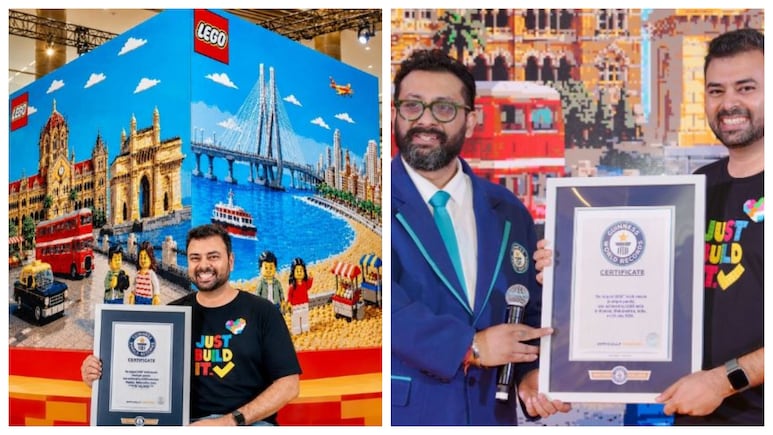 7.38 Lakh LEGO Bricks, 2,100 Hours: Man Sets Guinness World Record With Largest Mosaic