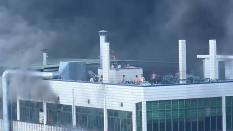 Deadly Blaze At China Shoe Factory Kills 28; Shocking Videos Show Workers Trapped - Watch