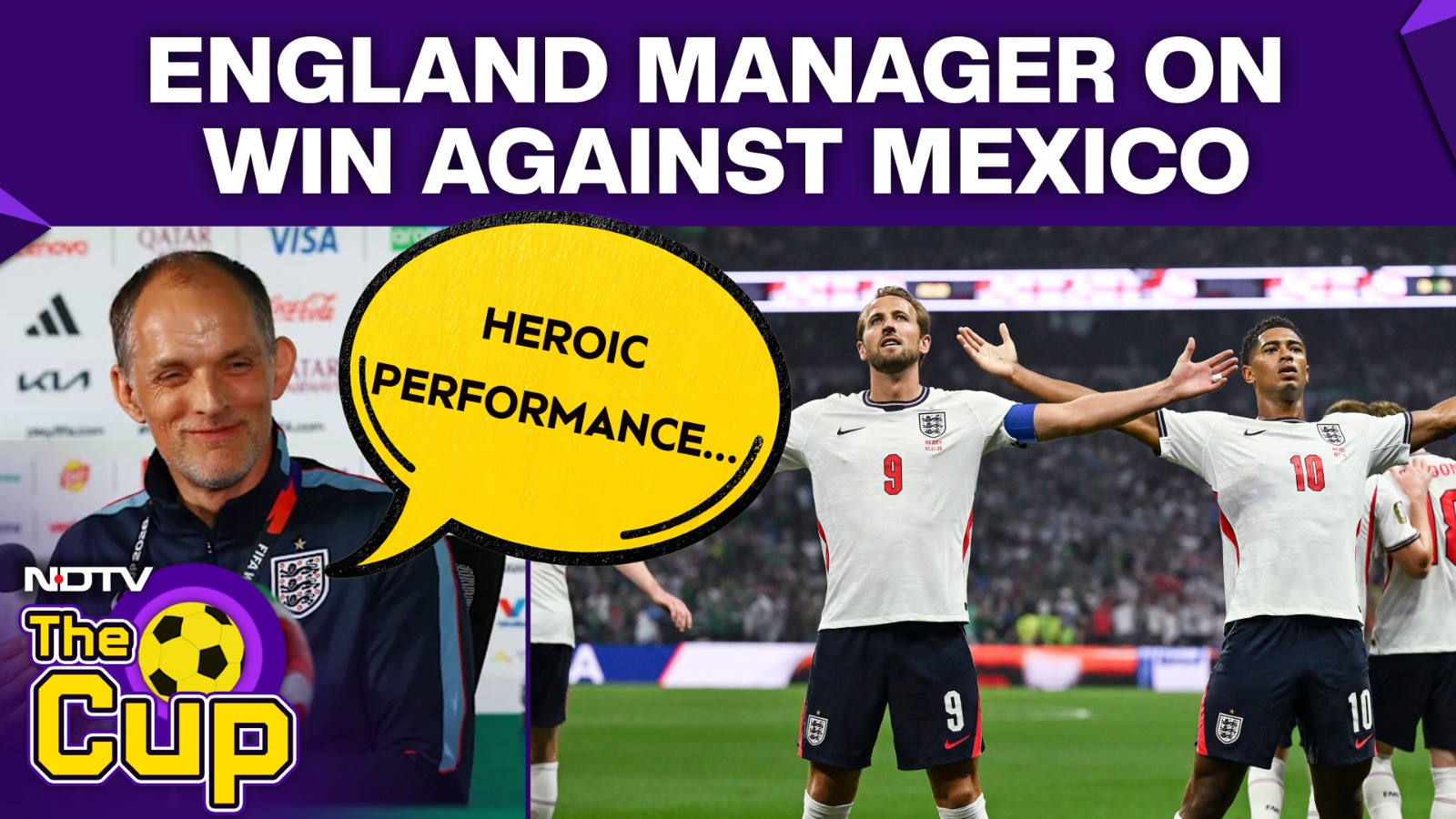 England Vs Mexico Highlights | England Manager Tuchel Praises Teams Heroic Performance In Mexico