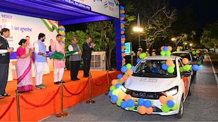 जयपुर में भारत टैक्सी की शुरुआत, सीएम बोले- सारथी का 5 लाख का दुर्घटना बीमा भी कवर