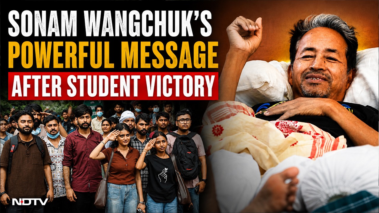 Sonam Wangchuk's Powerful Message After Student Victory: "This Is a New Beginning for India"