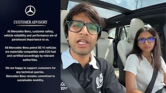 Mercedes Clarifies After YouTuber Sourav Joshi Blames E20 For Mileage Drop
