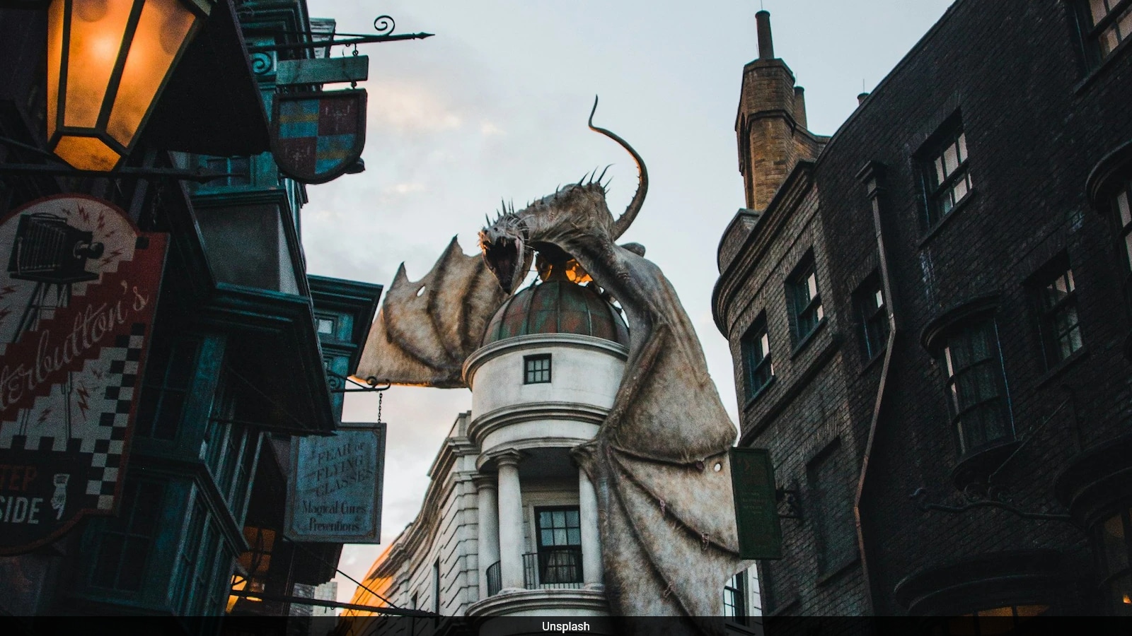 Flying Dragon Model from 'House of the Dragon' Flies Over Glasgow in Promotion
