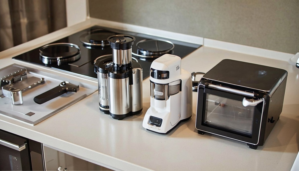 Building your first kitchen reveals that many appliances can actually wait until you start cooking. Building your first kitchen reveals that many appliances can actually wait until you start cooking.
