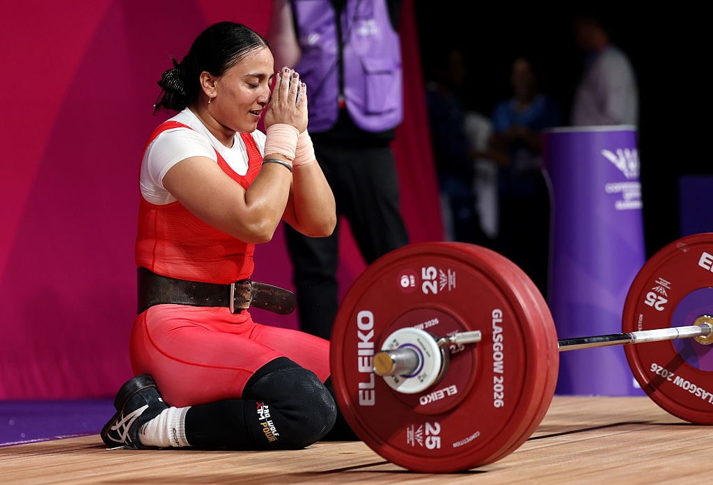 Harjinder Kaur wins silver in women’s 69kg weightlifting at CWG 2026