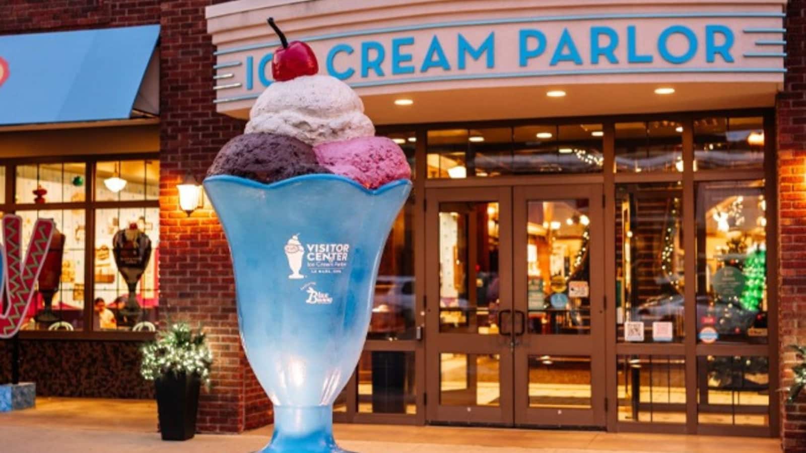 Which Town Is Called The Ice Cream Capital Of The World?