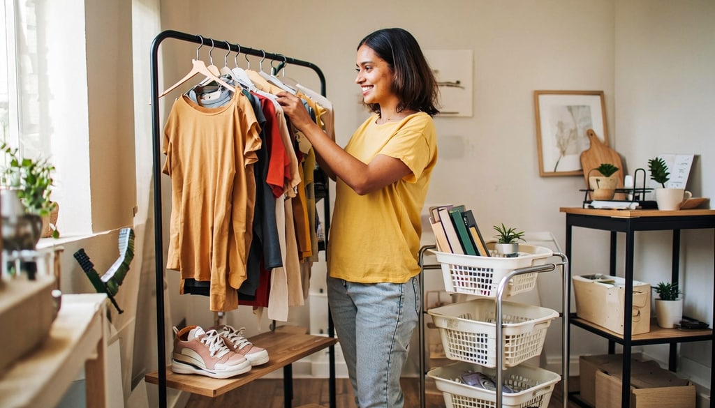 Maximize limited space in small apartments with these versatile wardrobes and clever home organizer solutions. Maximize limited space in small apartments with these versatile wardrobes and clever home organizer solutions.