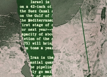 Israel Built A Secret Oil Pipeline With Iran. Saudi Arabia May Need It Most