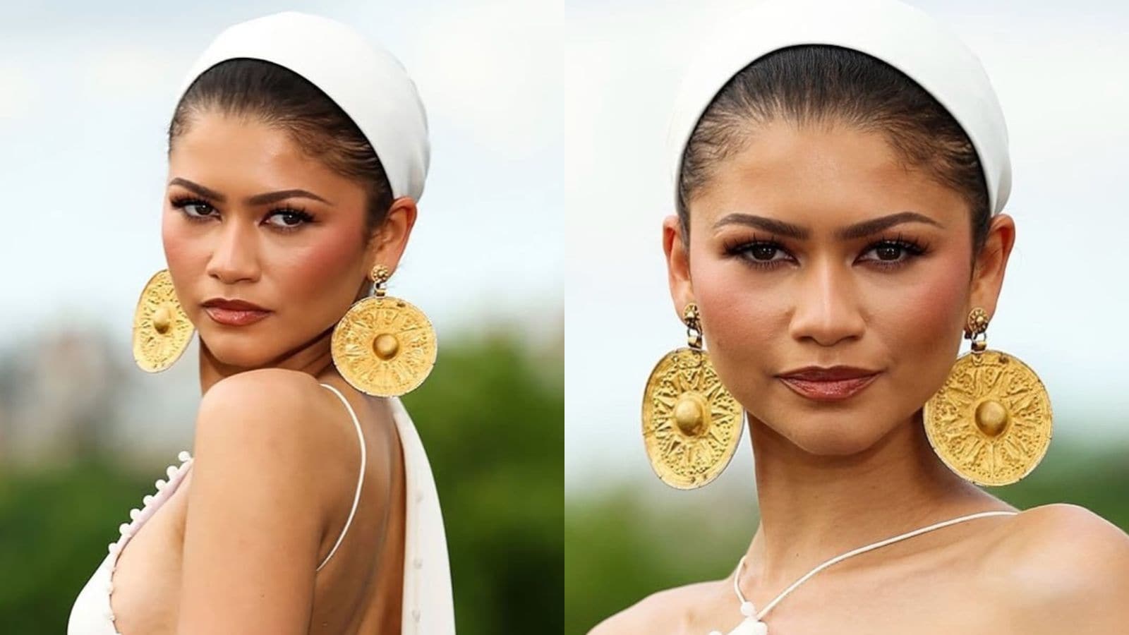 Why Zendaya's 3,000-Year-Old Gold Earrings At Odyssey Event Are Dividing The  Internet