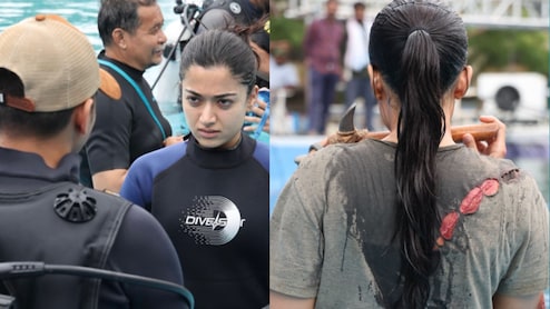 Rashmika Mandanna Shoots India's 'First Female-Led' Underwater Fight Scene For Mysaa