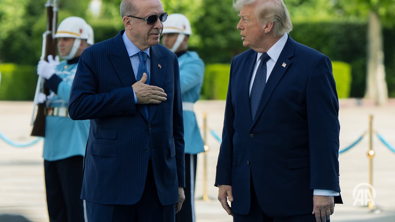 Erdogan's Gesture At The Moment Trump Confirms Lifting Turkiye Sanctions Goes Viral | Watch