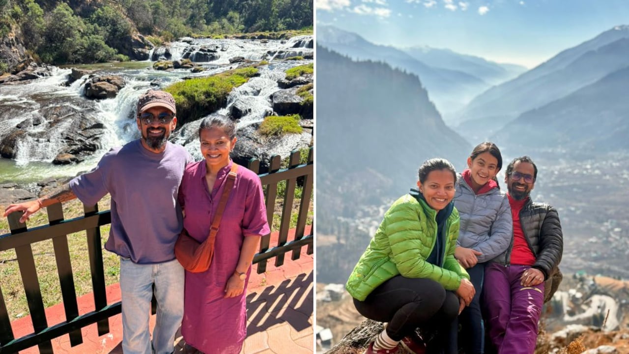 Lipika, Harish Bisht (L); Lipika, Harish with their daughter Bianca (centre). Lipika, Harish Bisht (L); Lipika, Harish with their daughter Bianca (centre).