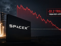 SpaceX Plummets 20% Below IPO Price, Wiping Off $1.2 Trillion From Post-Listing Peak