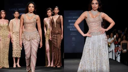 Sobhita Dhulipala Transforms Into A 'Devi' For Rahul Mishra At ICW 2026