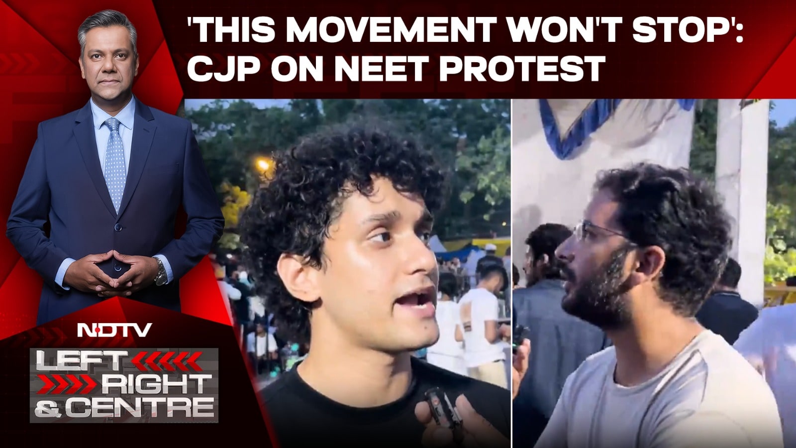 'This Movement Won't Stop': CJP On NEET Protest, Police Action & Politics