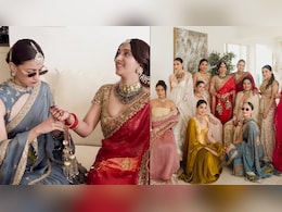 Video: Alia Bhatt Helps BFF Akansha Ranjan Kapoor Tie Kaleeras At Her Chooda Ceremony