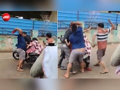 बीमार पति के सामने बीच सड़क महिला को चप्पल-थप्पड़ों से पीटा, खून खौला देगा कानपुर का ये VIDEO