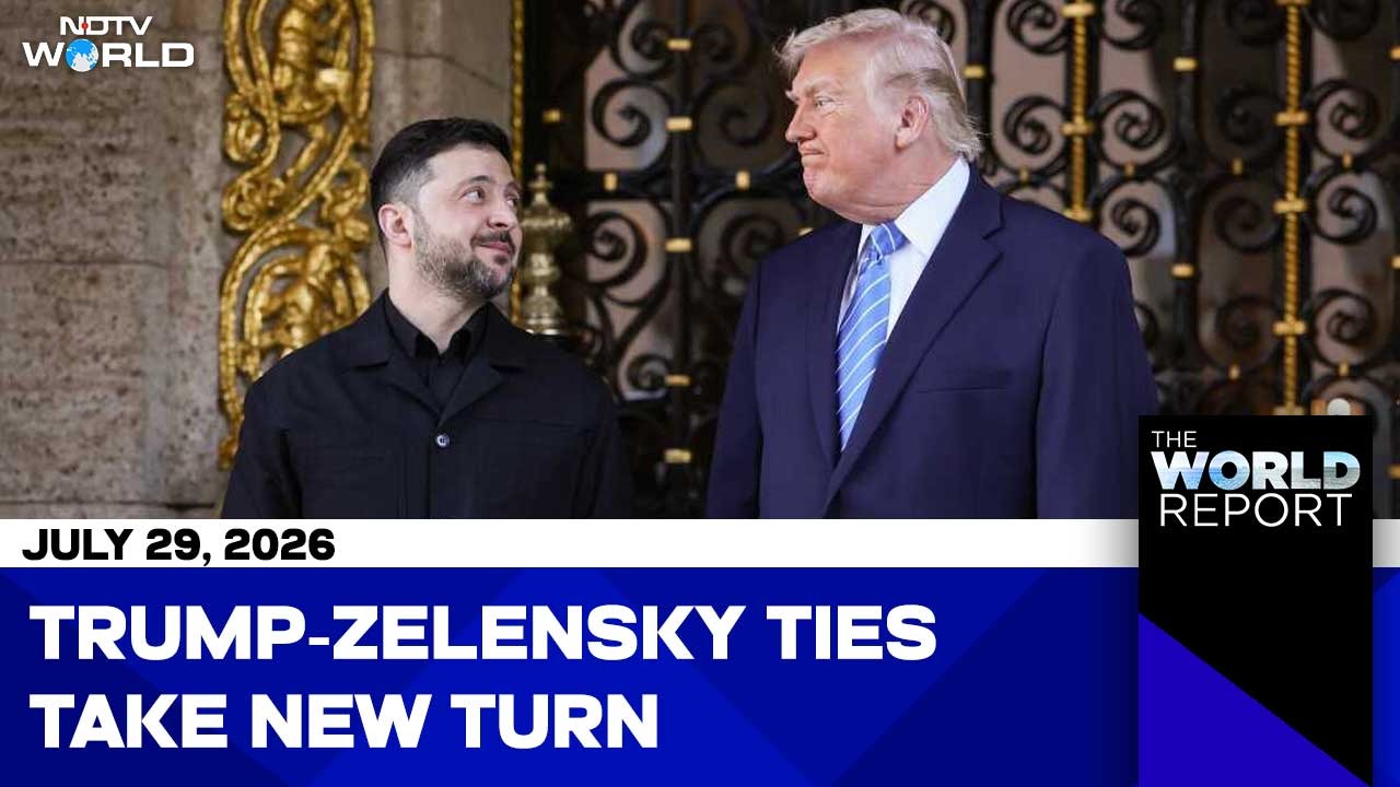 Zelenskyy Meets Trump At White House, Pushes For Washington's Support | Russia-Ukraine War