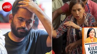 अभिजीत दीपके पर स्याही फेंकने वाली बरखा त्रेहन कौन है, रेप आरोपी कुलदीप सेंगर का किया था सपोर्ट