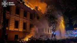 1 Killed, 16 Injured in One of Russia's Largest Missile Barrages Yet On Kyiv