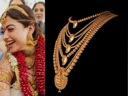 Gold Rani Haar To Peacock Jhumkaas: Jeweller Break Down Rashmika Mandanna's Wedding Jewellery