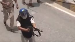 Bihar Cop, Seen On Camera Firing At Protesting Students With AK-47, Suspended