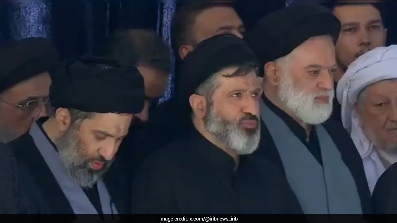 Ali Khamenei's 3 Sons Attend Funeral In Tehran, Successor Mojtaba Skips