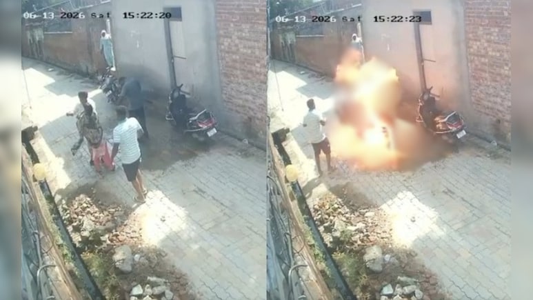 पंजाब: पत्नी से सुलह करने पहुंचा था शख्स, साले ने कर दिया आग के हवाले, वीडियो वायरल&nbsp;