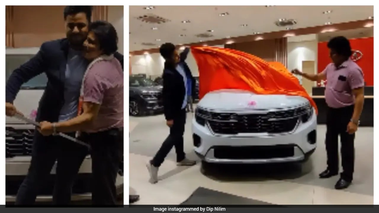 IIM Kozhikode Graduate Fulfils Childhood Promise, Surprises Father With Dream SUV