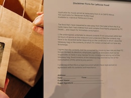 Why Do Hotels Make You Sign A Legal Form Before Packing Leftover Food?