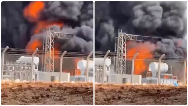 Iran Attacks Kuwait's Power Station, Water Desalination Plant As US Strikes Continue - Video