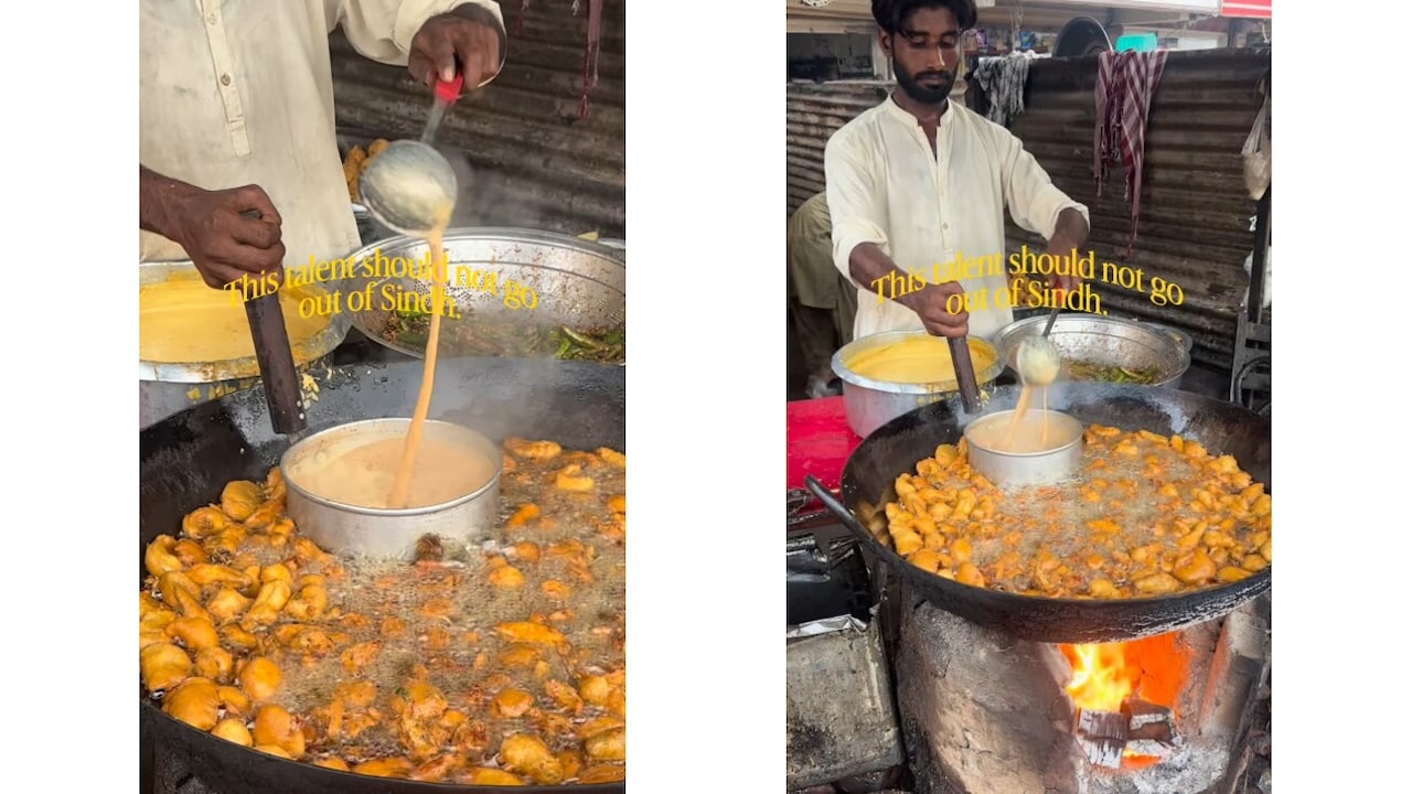 गजब का टैलेंट! पकौड़े तलते-तलते उसी तेल पर बना डाली चाय, वीडियो देख लोग बोले- एक तीर से दो शिकार!