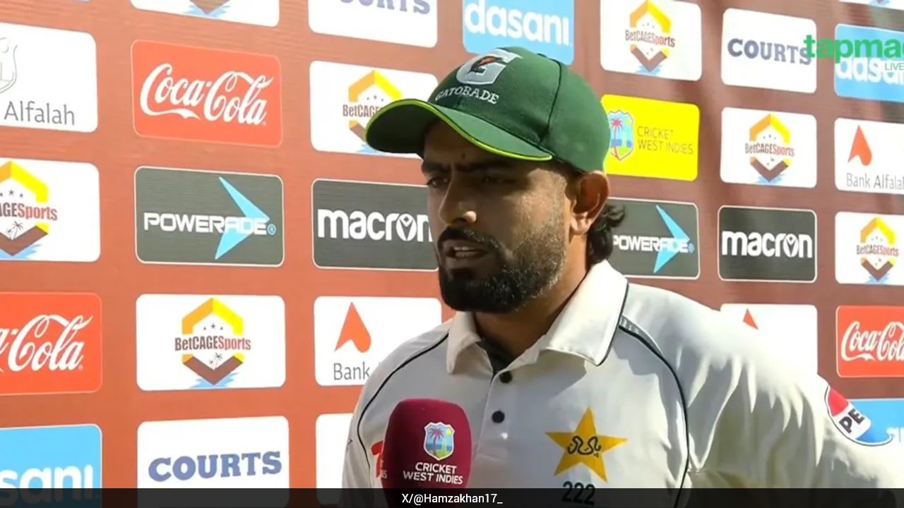 Babar Azam 58* as Pakistan bowled out for 120 by West Indies in Trinidad