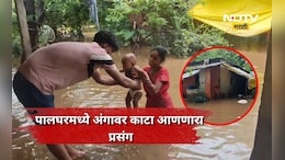 Palghar Rain: चारही बाजूने पाणी, लहान बाळ हातात, आई-वडिलांनी लेकासाठी जे केलं..., अंगावर काटा आणणारा प्रसंग