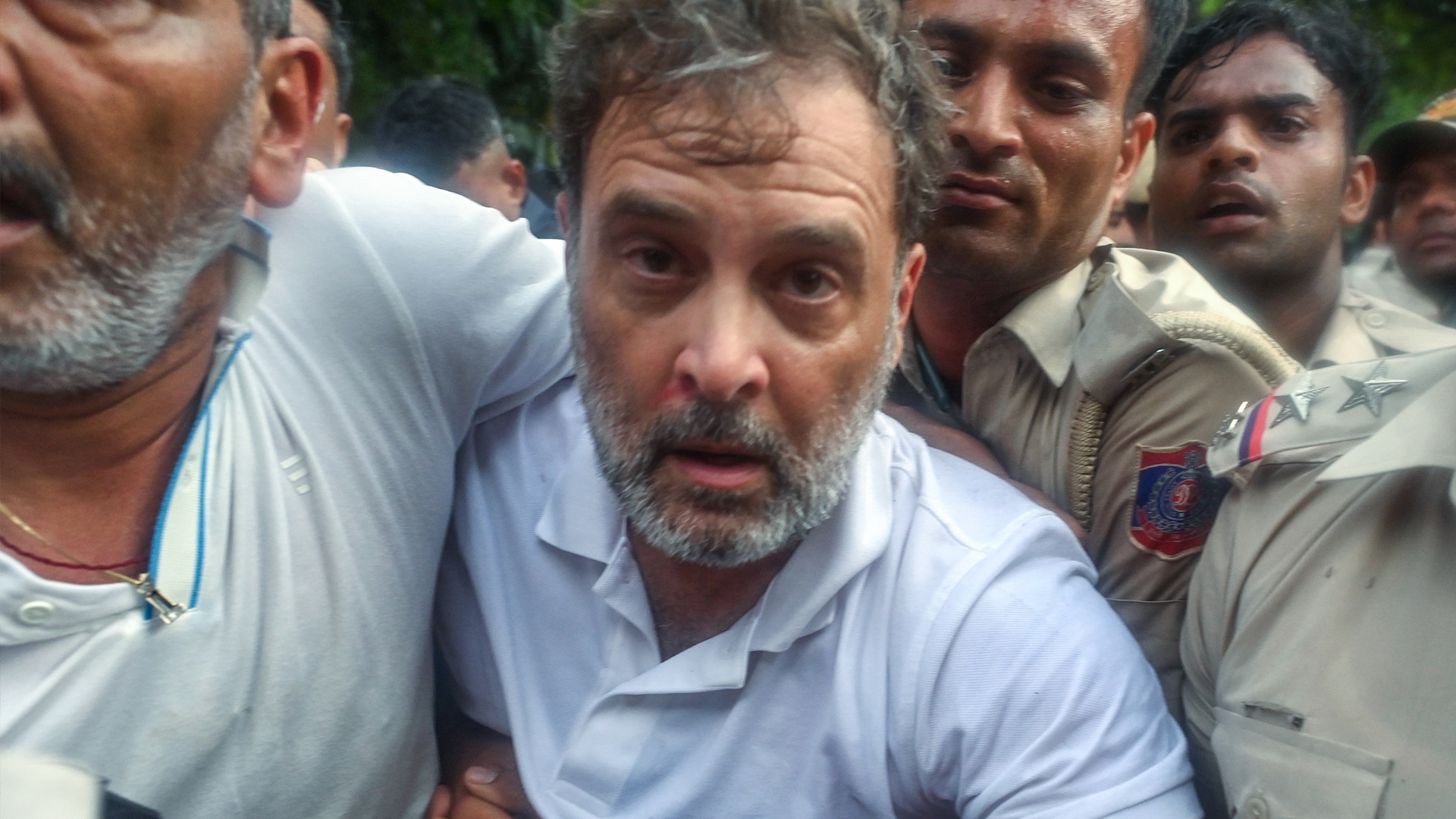 Rahul Gandhi, Priyanka Gandhi Detained During Protest, Taken Away In Police Bus