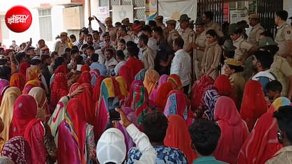 ब्यावर के सरकारी हॉस्पिटल में प्रसूता की मौत के बाद पथराव, परिजनों-ग्रामीणों ने अस्पताल को घेरकर किया हंगामा
