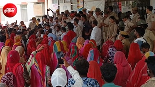 ब्यावर के सरकारी हॉस्पिटल में प्रसूता की मौत के बाद पथराव, परिजनों-ग्रामीणों ने अस्पताल को घेरकर किया हंगामा