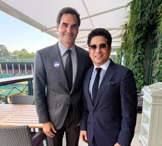 "Some Rallies Never End": Sachin Pens Emotional Note For Roger Federer