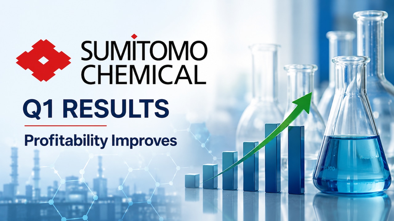 Sumitomo Chemical Q1 Result: Net Profit Rises 20%, Revenue Increases Marginally