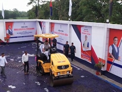 Video: Himanta Sarma Uses Road Roller, Destroys Seized Drugs Worth Rs 472 Crore