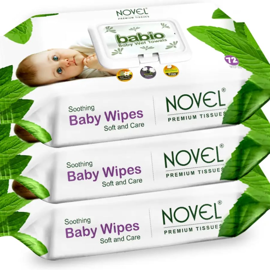 Click here to buy: NOVEL Baby 72 Sheets With Lid Baby Wipes (Pack Of 3) Click here to buy: NOVEL Baby 72 Sheets With Lid Baby Wipes (Pack Of 3)
