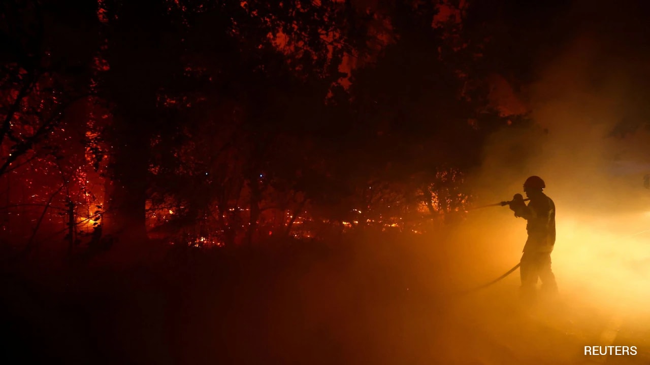 Nearly 40,000 People Evacuated Amid Wildfire In Southwest France: Minister