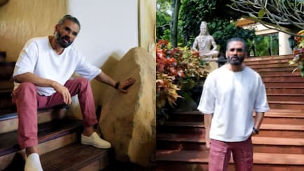 Inside Suniel's Khandala Home: Shiva Idol, Home Theatre, Retractable Roof
