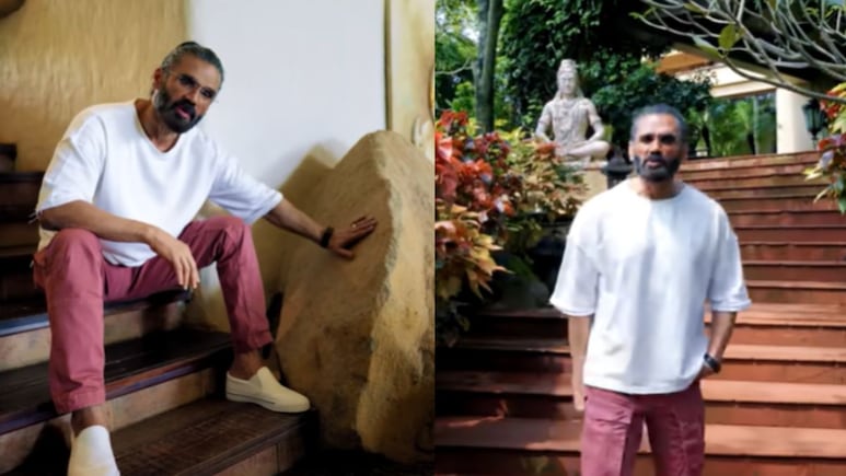 Inside Suniel Shetty's "Sustainable" Khandala Home: Lord Shiva Idol, Home Theatre, Retractable Roof