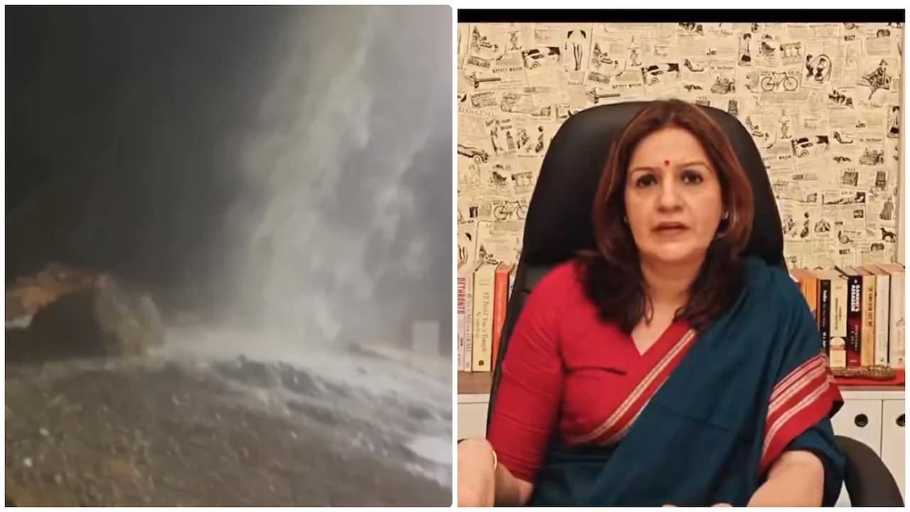 'Cost Of The Project: 7,000 Crores': Priyanka Chaturvedi Reacts To Landslide On Mumbai-Pune Expressway Missing Link