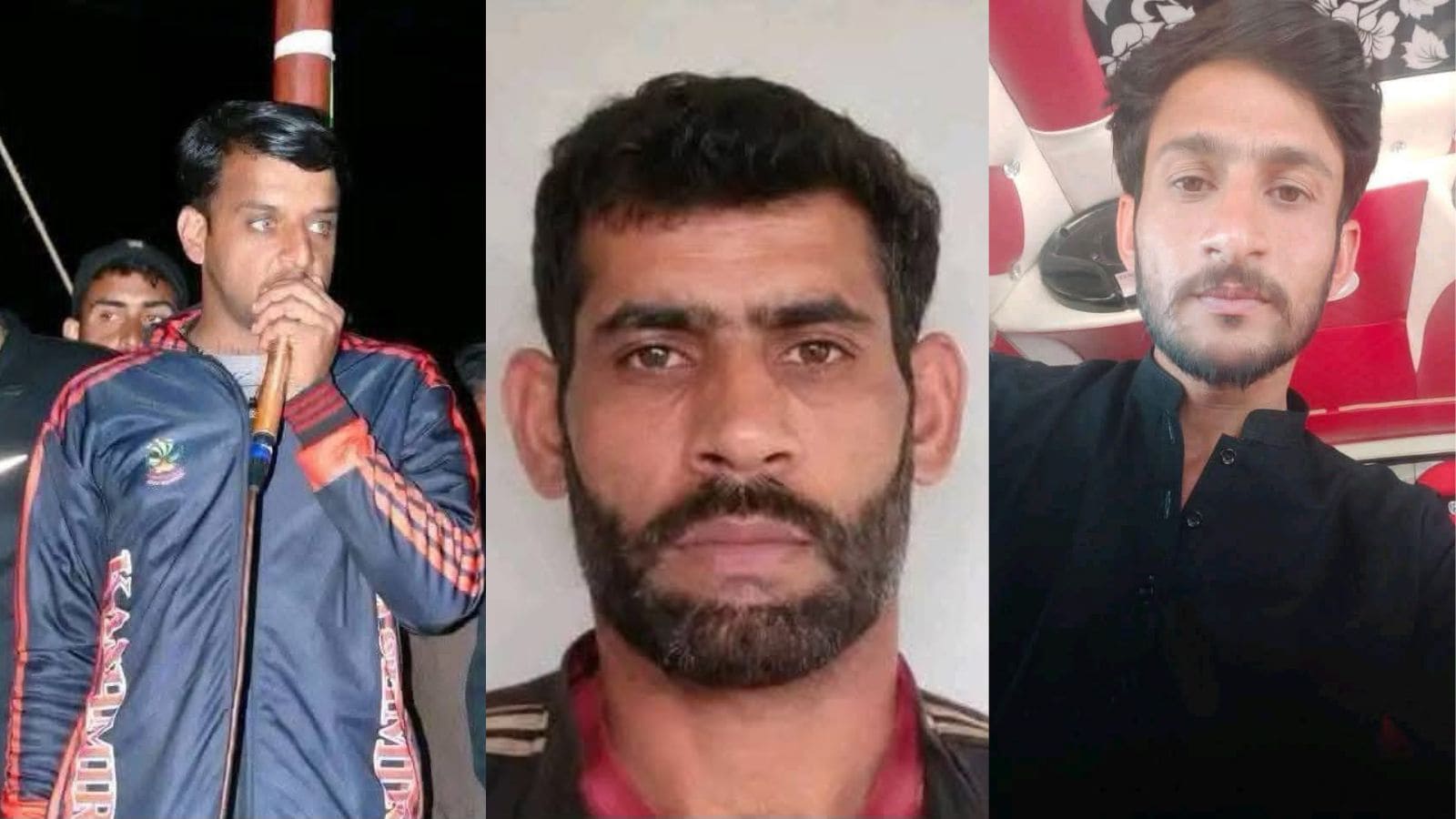 Among those killed in the Baloch Sadhunati district were Zahid Mughal, Zafar Mughal, Arsalan Akbar and Wajid Hayat, who was killed at the Matial Mira Bus Terminal in Rawalokot