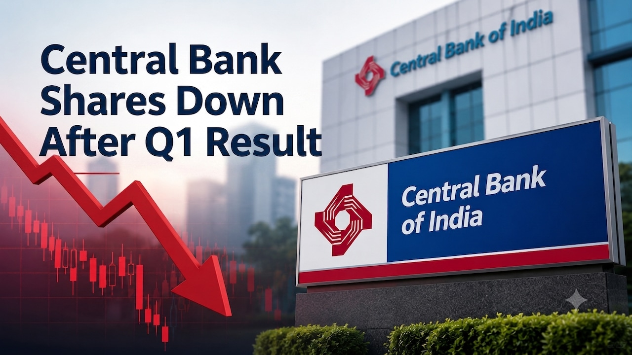 Central Bank Of India Shares Fall 2% Despite 13% Rise In Q1 Profit