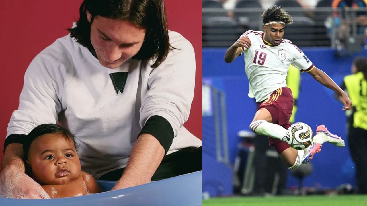 Messi Never Imagined The Baby He Bathed Would Face Him In A World Cup Final