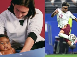 FIFA World Cup : मेस्सीने ज्याला कडेवर खेळवलं, तोच आता वर्ल्ड कप फायनलमध्ये मेस्सीला रडवणार?  अविश्वसनीय गोष्ट